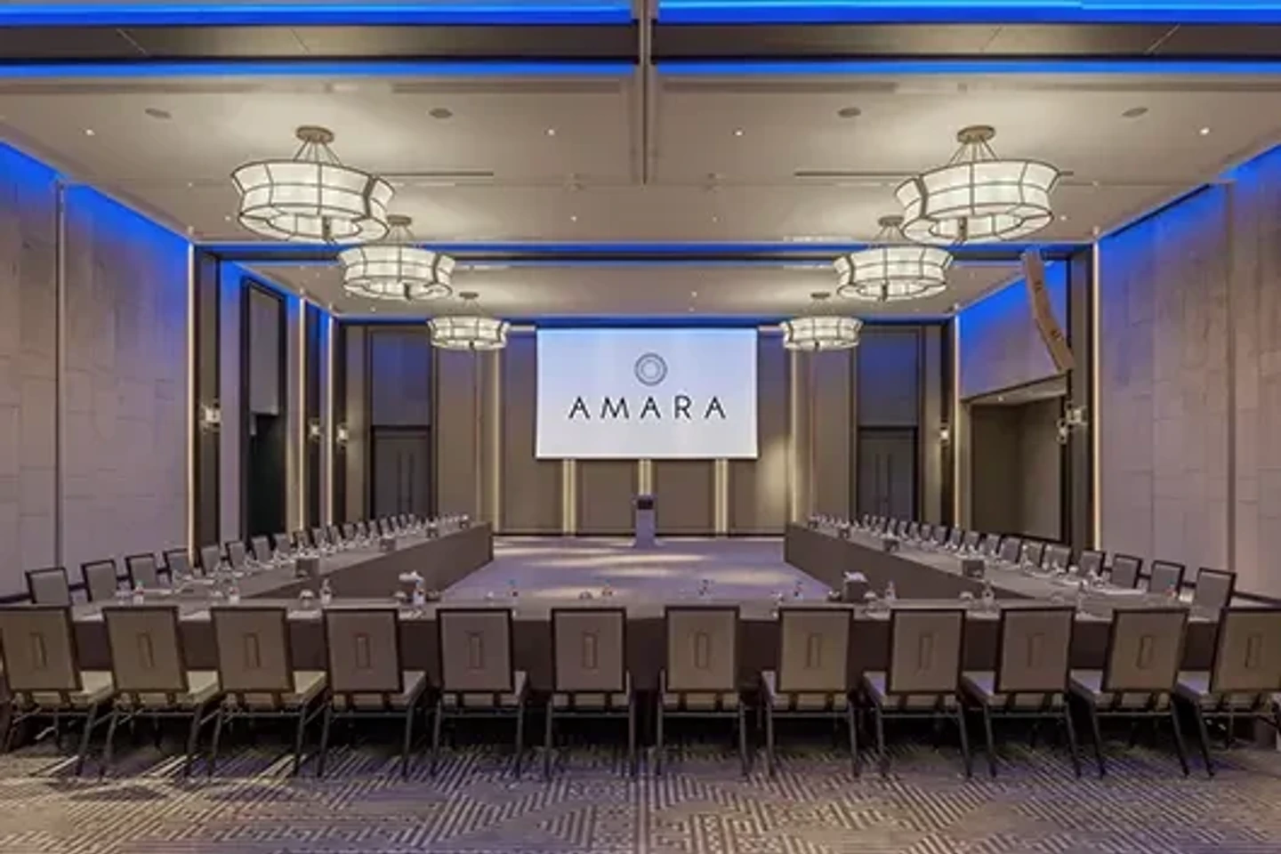 Ballroom U Shape Set Up for Conferences and Events, Amara, Limassol