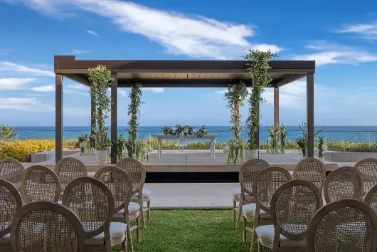 Event Lawn Wedding Ceremony Set Up, Amara, Limassol